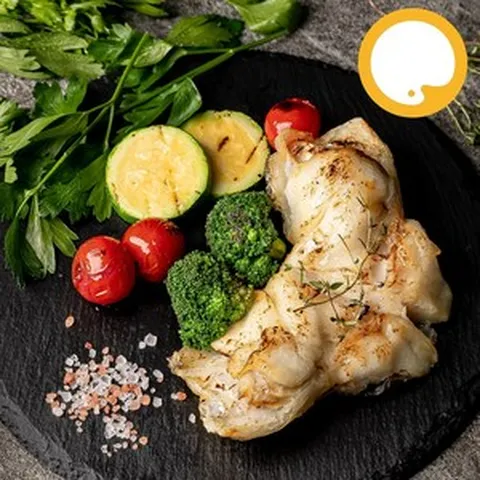 냉동 고급 메로 가마 턱살 1kg 약15~18cm 구이 스테이크, 1개