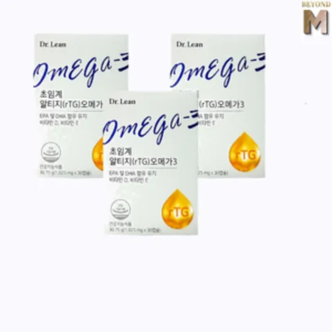 (정품제품) 닥터린 초임계 알티지 오메가3 3박스 3개월분 (재고보유 00개), 30정, 3개