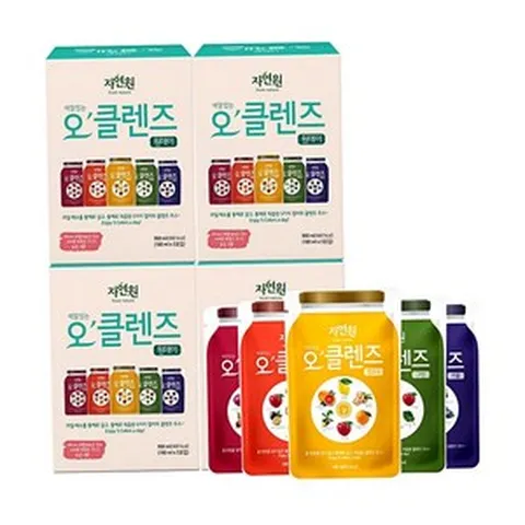 자연원 오클렌즈 원데이 180ml 5포 4박스