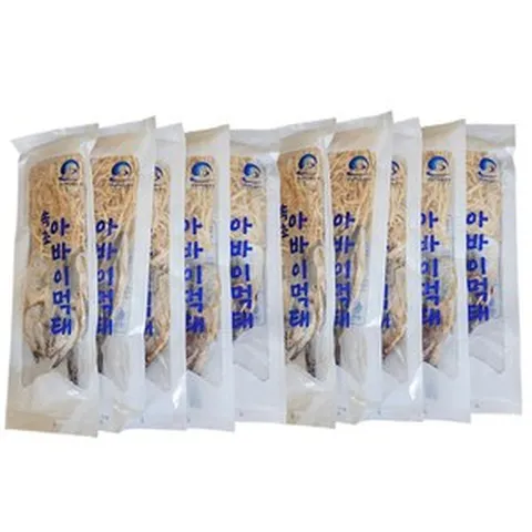 [주5일] 속초 아바이 손질 먹태 특대사이즈(7통) 한마리씩 개별포장 머리포함, 130g, 7개