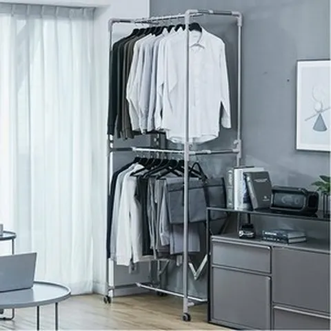 까사마루 키다리 행거 1세트, Silver, 1개