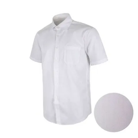 여름정장셔츠 남자정장셔츠 반팔 와이셔츠 남방 V자 빅 스트라이프 화이트 셔츠_RF2119