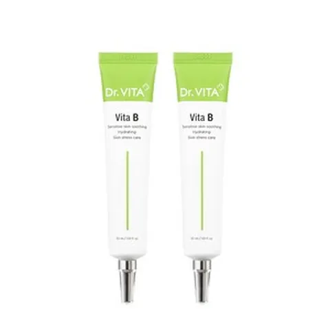 닥터비타 민감성피부 진정완화 수분공급 저자극 비타민 B 크림, 2개, 30ml