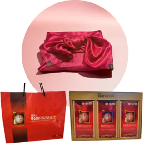 6년근 홍삼정 데일리타임 스틱 (쇼핑백 보자기 선물 포장), 30개, 10ml