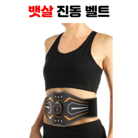 뱃살 허리 진동 다이어트 충전식 벨트 덜덜이 줄이기 빼기 가정용 홈트 귀찮음 게으름 누워서 운동, 단품, 단품