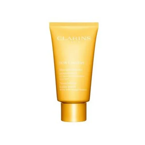 CLARINS SOS 컴포트 영양 밤 마스크 | 적용 후 10분 개선 편안함 더 강렬하게 영양을 공급하는 피부* 광채 회복 건성 피부 타입 2.3온스