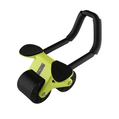 [TV홈쇼핑 지유홈쇼핑] 밸런스파워 피지컬킹 홈 트레이닝 실내 전신 뱃살 빼는 롤러 복근 운동 헬스 기구 슬라이더 롤러 휠 운동기구, 검정/연녹색