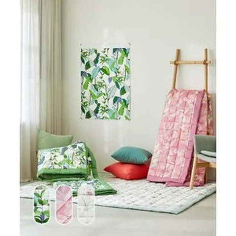 (메종노아) 풍기인견 프리미엄 나염 카페트 3종택1