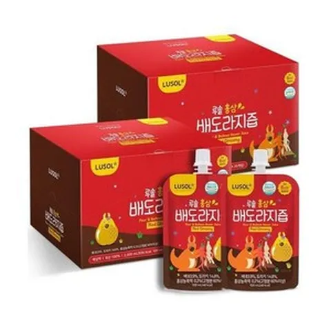 루솔 홍삼 배도라지즙 선물박스40포