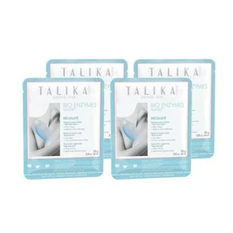 딸리까 바이오 엔자임 마스크 데콜테 25g 4개 Talika Bio Enzymes Mask Decollete Seconde Peau, 1개입