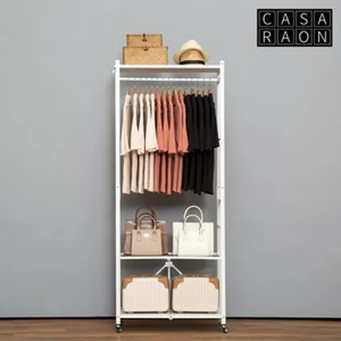 [까사라온] [단품]뉴 올인원 폴딩드레스룸, 색상:블랙