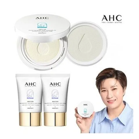 AHC 기본선쿠션 본품1개+리필1개+마스터즈 멜라프로텍트 선크림2개, 1개