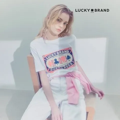 럭키브랜드 [에서만 이 가격] 25SS 코튼 그래픽 티셔츠 4종 614743, 66