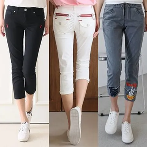 비비앤제이 여름 스키니 7부팬츠 인기모음전 너무 편한 국내생산 스판바지 summer pants