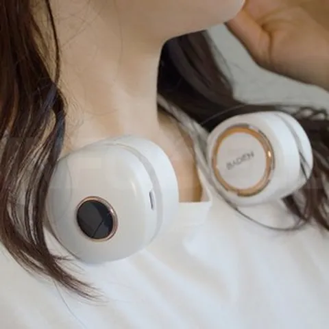 인포벨 바덴 LED 목걸이 목 선풍기 휴대용 넥밴드 목풍기, 본품(SET)