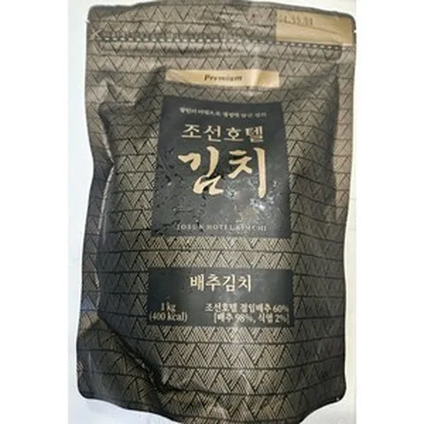 피코크 조선호텔 배추김치 1kg, 1개