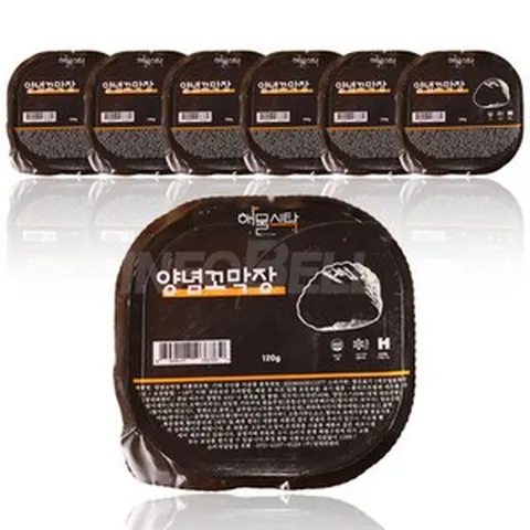 해물식탁 벌교 양념꼬막장 120g 7통, 1개