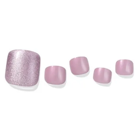 데싱디바 매직프레스 마그네틱 컬렉션 페디큐어팁, 모브 프리즘, 1세트