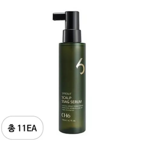 CH6 스칼프 싹 세럼, 11개, 140ml