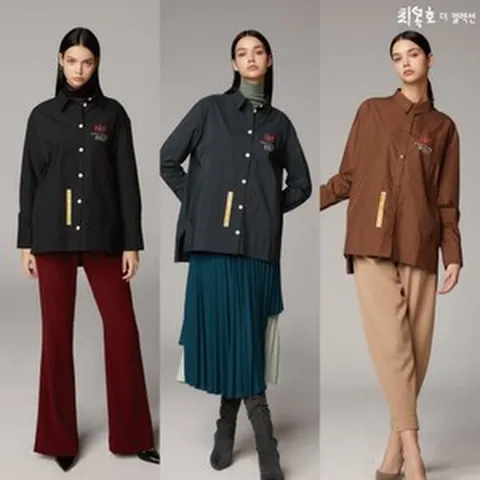 최복호 더컬렉션 22FW 아트프린팅 셔츠형자켓1종