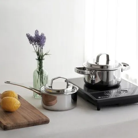 스텐냄비 2종세트 통7중 편수 양수 인덕션 집들이 선물, 1개, 마스터피스 20양+24양