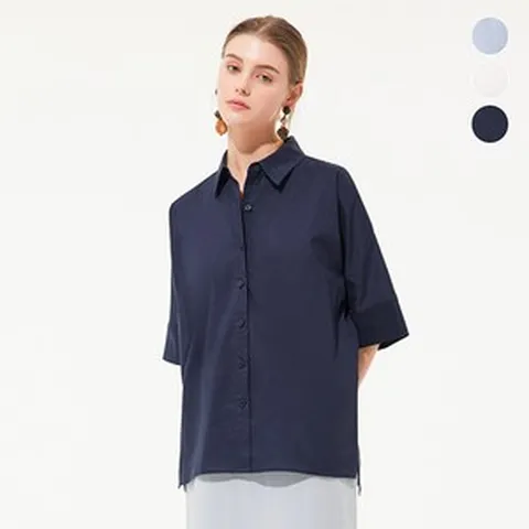 태그 아사면100 루즈핏 블라우스 3종 택1