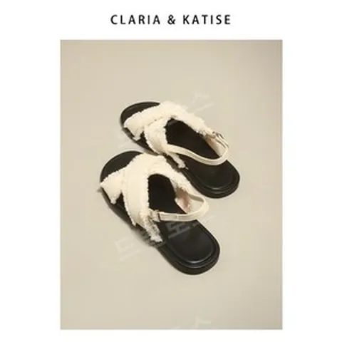 발편한 브라도르 크로스 에스파듀 위빙샌들