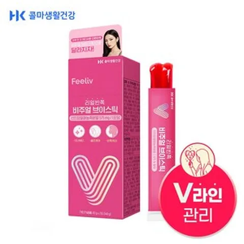 필리브 리얼반쪽 비주얼 브이스틱, 140g, 1박스
