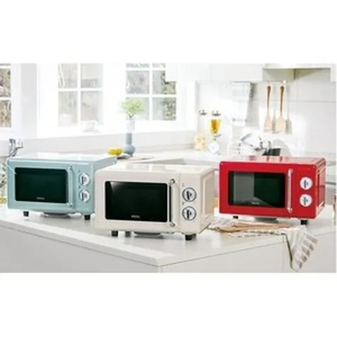 오델로 레트로 감성 플랫타입 무회전 전자레인지, 민트