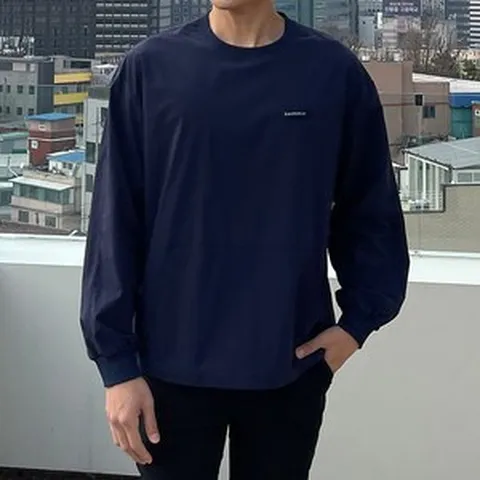 더맨쉽 오버핏 바람막이 아노락 맨투맨 SPTRT17001