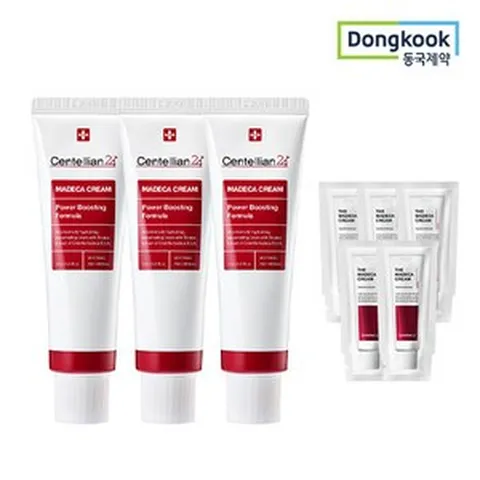 센텔리안24 동국제약마데카크림 시즌4 50ml 3개 + 더 마데카 크림 시즌6 1ml 5매 추가 증정