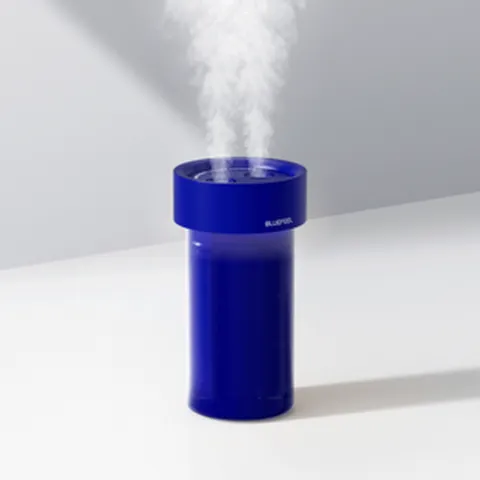 블루필 듀얼젯 1L 대용량 무드등 조명 무선 미니 가습기, 미드나잇 블루