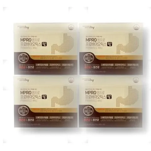 한국야쿠르트 엠프로 프로바이오틱스 윌 플러스 60개 4박스, 120g, 4개