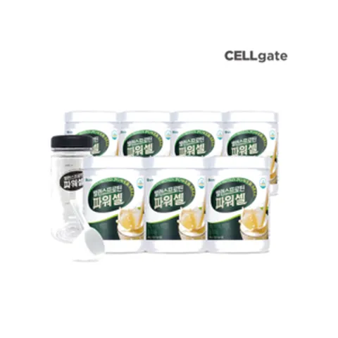 온가족 단백질 밸런스 프로틴 파워셀 초유 288g x 7통(56일분)(스푼2개+보틀1개 포함)[정품], 파워셀 초유 7통 보틀+스푼, 7개