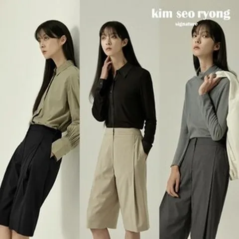 (백화점 상품) [런칭 가격 69 900원] 김서룡 NEW 버뮤다 팬츠 2026535, 77, 베이지, 1개