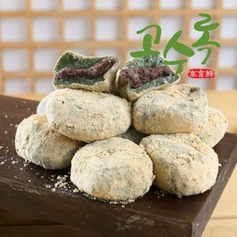 [고수록 식품] 쫄깃하고 맛있는 생모시 콩고물 찹쌀떡 400g, 1개, 800g