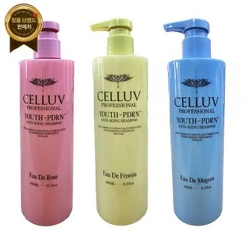 셀럽 프로페셔널 유스 PDRN 샴푸 450ml / 연어샴푸 로즈 프리지아 뮤게오늘출발, 셀럽 오드 로즈 450ml