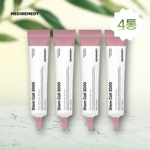 메디레머디 스템셀 3000 탈모세럼 30mlx4개 남성 여성 탈모앰플