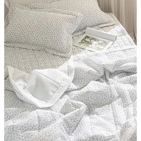 이불 카페트겸 패드 침대이불세트 CG올리브 더블침구세트