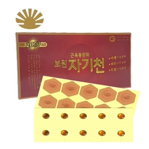 보원 자기천 2000가우스 자석 자기 파스 만성통증 관절통 근육통 신경통 약국판매