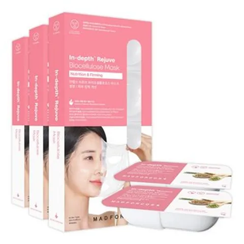 매드포코스 인뎁스 리쥬브 저분자 콜라겐 마스크팩 4개입, 3매