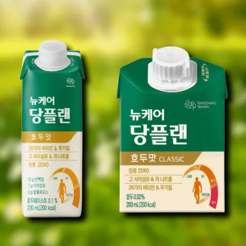 뉴케어 인핸서 암환자영양식 오메가 암환자용, 당플랜 호두맛 200ml30팩(당뇨환자용)