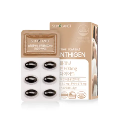 잔티젠 600mg 굿밤 다이어트 1개월분 보조 식품 1개, 1개