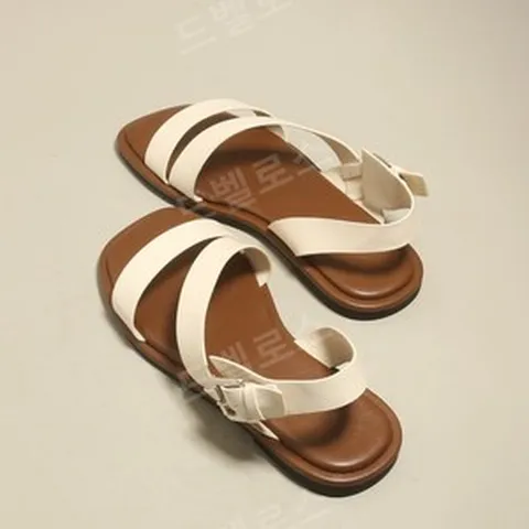 발볼넓은 브라도르 위빙샌들 오픈토 플랫 피셔맨