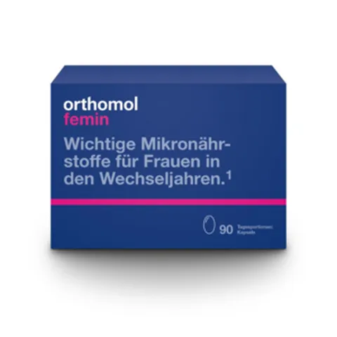 ORTHOMOL 오쏘몰 페민 캡슐 (90일) 여성갱년기영양제 멀티비타민 에스트로겐, 1개, 90정
