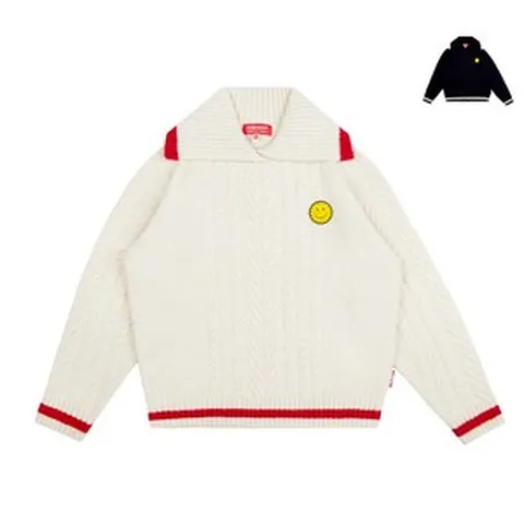 (백화점 상품) [앵콜연장*아울렛~40%할인][주니어]아이스비스킷롱칼라스웨터_IB24KR510 3484731, 165, Navy, 1개