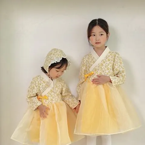 아동 한복 키즈 추석 한복 개량 원피스 드레스