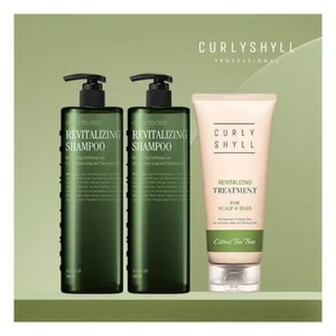 [커리쉴] ★롯데단독★ 리바이탈라이징 샴푸 500ml 2통+트리트먼트 250ml 1통, 상세 설명 참조, 상세 설명 참조, 상세 설명 참조