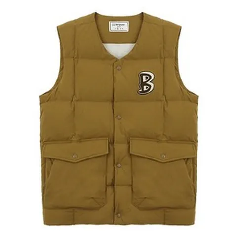 바스키아브루클린 B 퀼팅 구스다운 베스트 남성