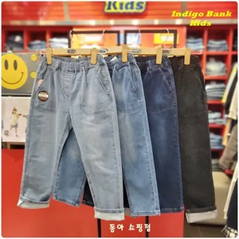 인디고키즈 [빠른배송_.릴렉스핏] 매년 베스트 판매로 검증된 청바지! 넉넉한 핏으로 활동하기 좋아 어디에나 잘 어루려 매일매일 입는 시그니처 릴렉스핏 데님 팬츠 IKTJ23SL1